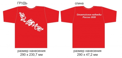 Олимпийская футболка russia