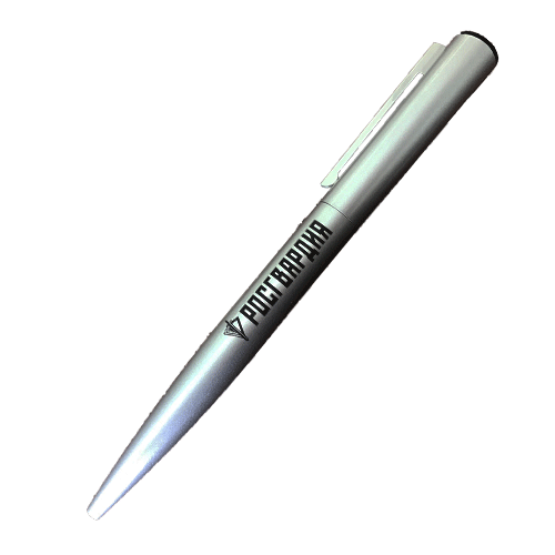 Ручки металлические «Icicle» с логотипом Росгвардия.