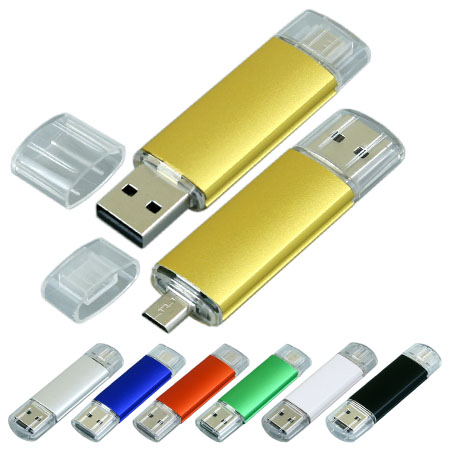 USB флешки с разъемом Micro USB "Классик"