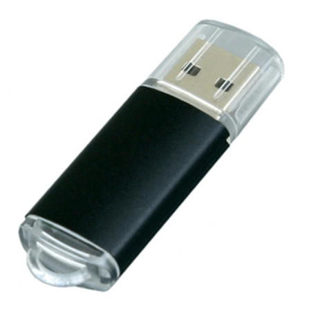 USB флешка пластиковая As черная (8Гб)