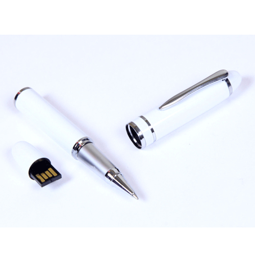 USB флешка-ручка KLIP белая (8Гб)