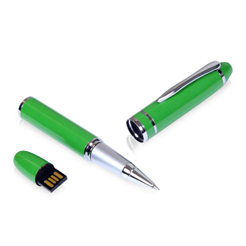 USB флешка-ручка KLIP зеленая (8Гб)