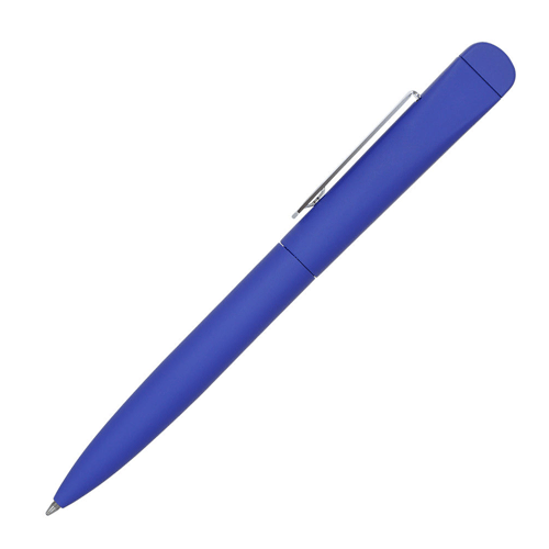 USB флешка-ручка резиновая IQ синяя (8Гб)