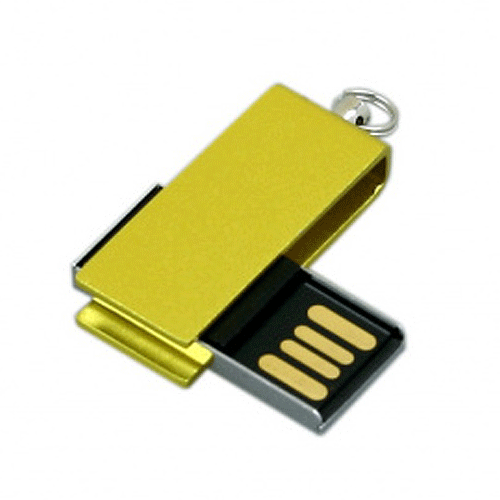 USB флешка МИНИ ТРАНСФОРМЕР желтая (8Гб)