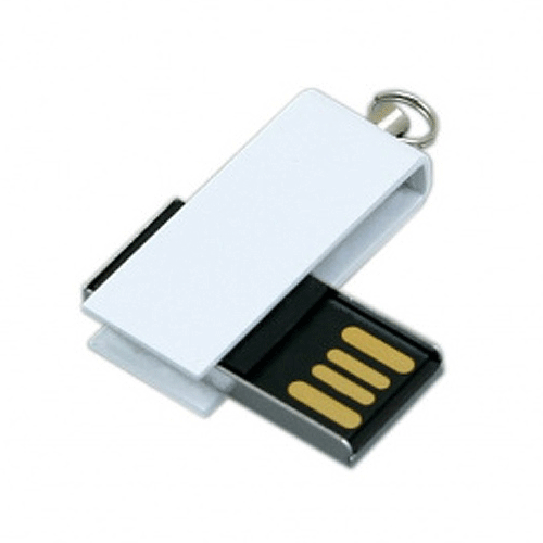 USB флешка МИНИ ТРАНСФОРМЕР белая (8Гб)