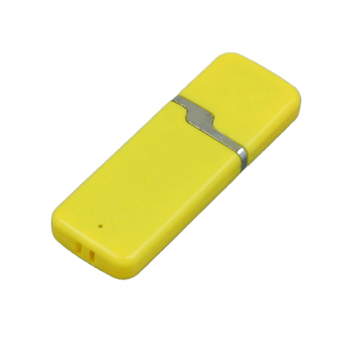 USB флешка Зет желтая на 8Гб в пластиковом корпусе. Размеры: 6*2*0,6 см. Рекомендуем наносить логотип методом тампопечати. Возможные объемы памяти: 16, 32, 64 Гб. Минимальный тираж от 50 штук.