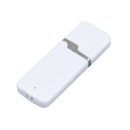 USB флешка Зет белая на 8Гб в пластиковом корпусе. Размеры: 6*2*0,6 см. Рекомендуем наносить логотип методом тампопечати. Возможные объемы памяти: 16, 32, 64 Гб. Минимальный тираж от 50 штук.