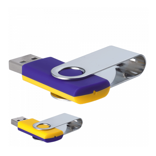USB флешка «MIX» желто-фиолетовая (8Гб)