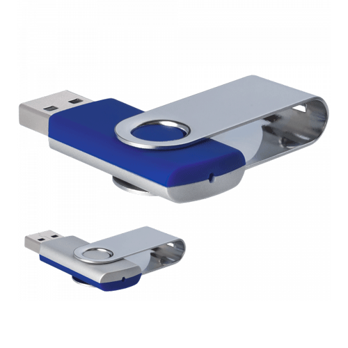 USB флешка «MIX» серебристо-синяя (8Гб)
