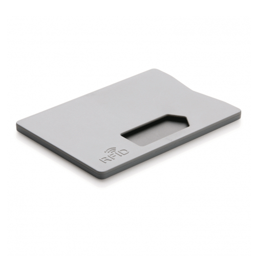 Защитный бокс RFID для кредитных карт серый