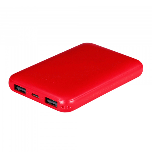 Внешний аккумулятор CANDY красный (5000 мАч)