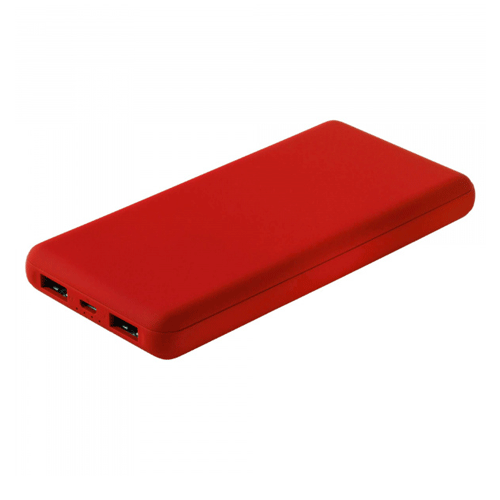 Внешний аккумулятор «YOUNG SOFT» (10000 мАч) красный