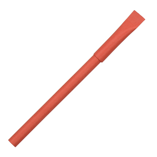 Ручка Recycled-Eco с колпачком красная
