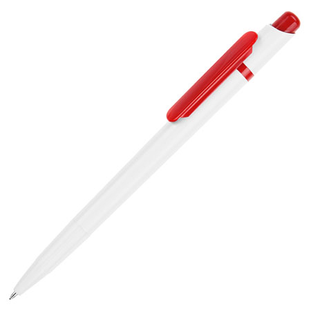 Ручка «Этюд» бело-красная