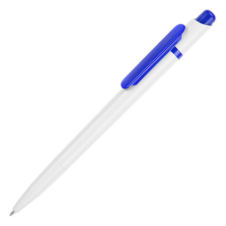 Ручка Этюд бело-синяя