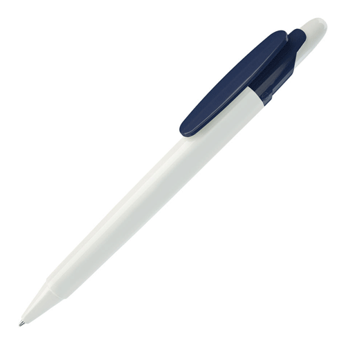 Ручка шариковая Lecce Pen OTTO KLIP бело-синяя