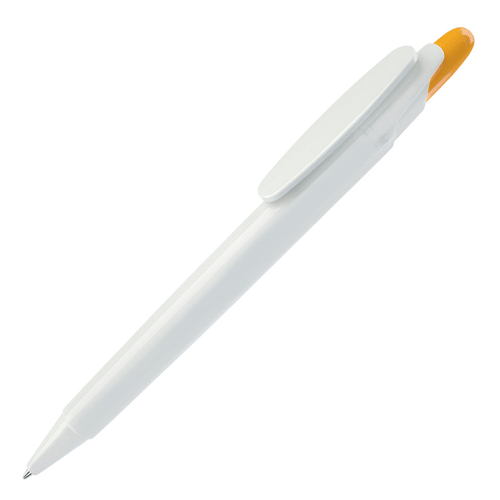 Ручка шариковая Lecce Pen OTTO бело-желтая