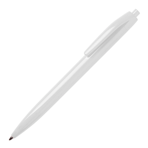 Ручка N6 белая с нанесением логотипа компании