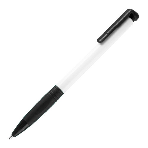 Ручка бело-черная N13