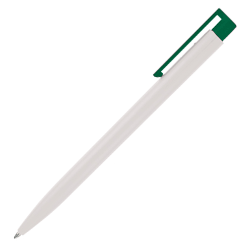 Ручки шариковые Senator NEW HIT MATT бело-зеленая