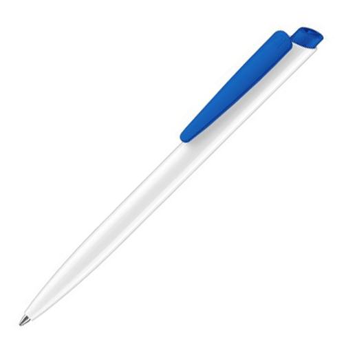 Ручка Senator Dart Basic POLISHED бело-синяя