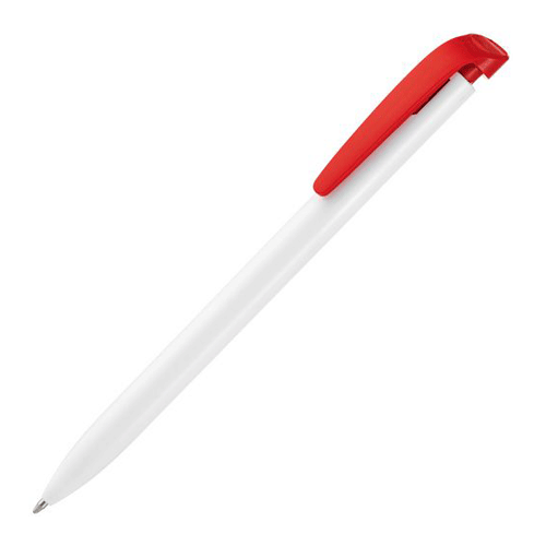 Ручка Favorite, белая с красным