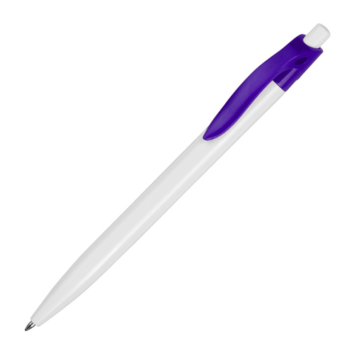 Ручка «Какаду» с фиолетовым клипом
