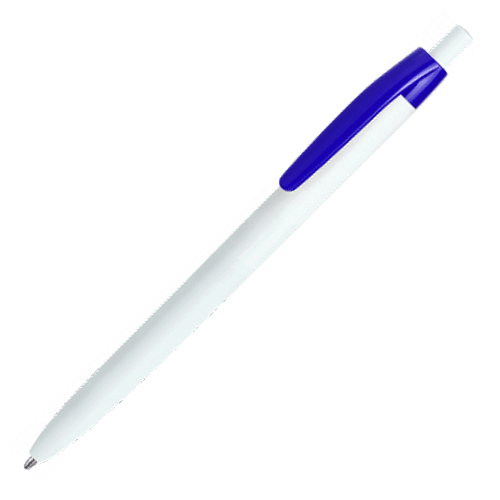 Ручка шариковая DAROM бело-синяя