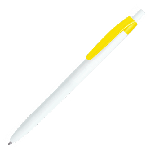 Ручка DAROM бело-желтая