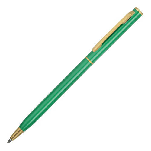 Ручка металлическая шариковая «Жако» зеленая