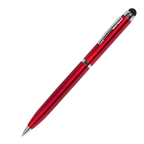 Ручка со стилусом CLICKER TOUCH красная