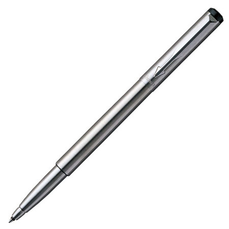 Ручки - роллеры Parker «Vector Steel R» с логотипом под заказ