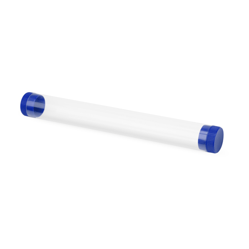 Футляр для одной ручки Tube с синим элементом