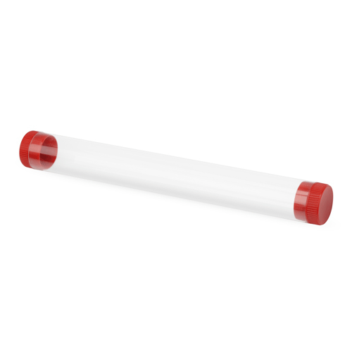 Футляр для одной ручки Tube с красным элементом