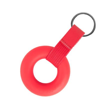 Брелок с эспандером FORSE красный может стать прекрасный подарок для любителей активного образа жизни. На брелок можно нанести логотип способом лазерной гравировки. Материал:силикон. Минимальный тираж от 50шт. 
