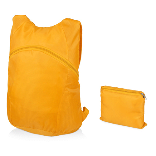 Рюкзак складной Компакт оранжевый