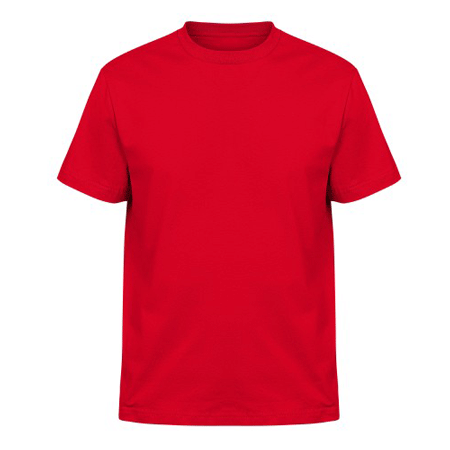 Футболка мужская с логотипом под заказ «Стиль» красная