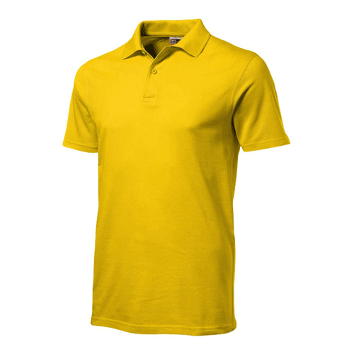 Рубашка-поло мужская First желтая