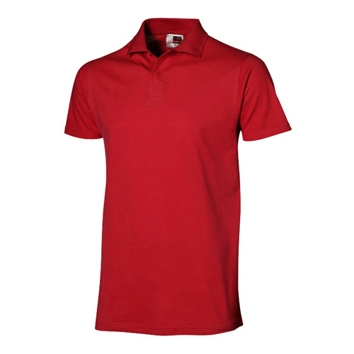 Рубашка-поло мужская First красная