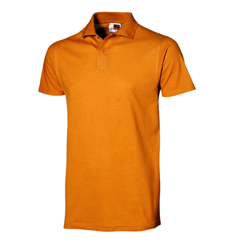Рубашка-поло мужская First оранжевая
