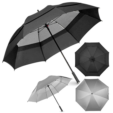 Зонты-трости с двойным куполом "Дубль"