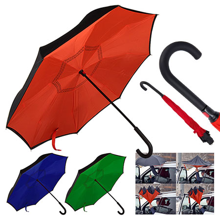Зонты-трости с обратным сложением Оригинал