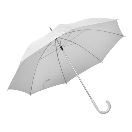 Зонт с логотипом на заказ, трость Лоу белый