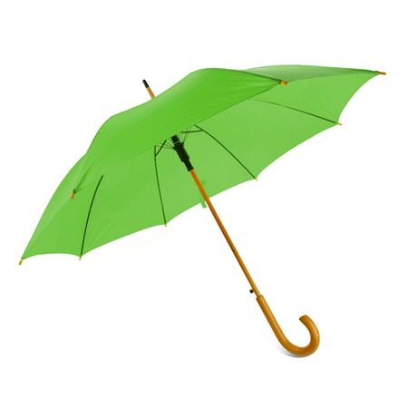 Зонт-трость "Колор"  зеленое яблоко