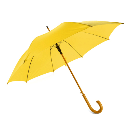 Зонт-трость "Колор"  желтый