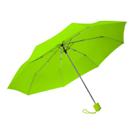 Зонт под нанесение логотипа компании складной Оми зеленое яблоко