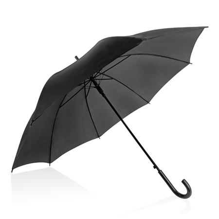 Зонт-трость «Яркость» черный