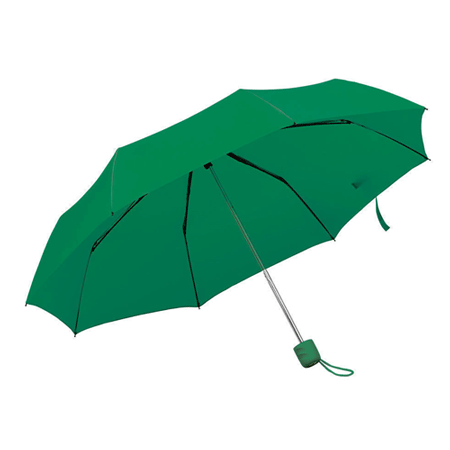 Зонт полуавтоматический "Фолд" зеленый