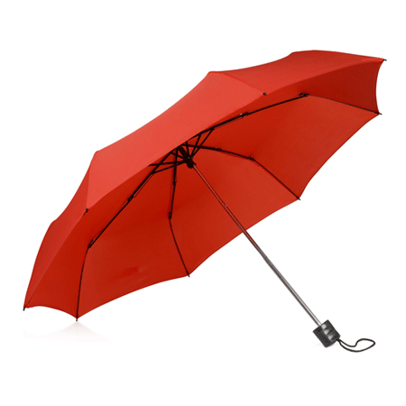 Зонт складной «Columbus» красный
