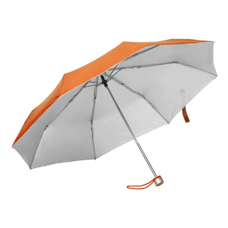 Зонт складной Silverlake оранжевый